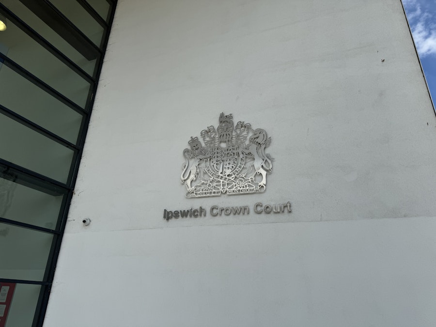 Ipswich Crown Court sign